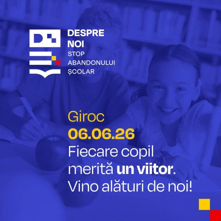 Despre NOI - Stop Abandonului Scolar - Giroc