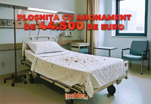 Ploșnița cu abonament de 44.500 de euro